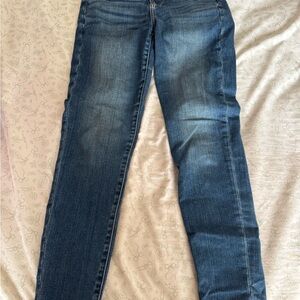 American Eagle Outfitters Medium Blue Straight Leg Curvy Jeans
